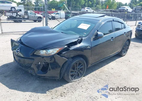 2012 Mazda Mazda3 I Touring из США, поврежденный, VIN JM1BL1V80C1536207